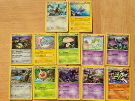 Pokémon Vintage 12 Karten-Lot (2013) – Plasma Storm DE