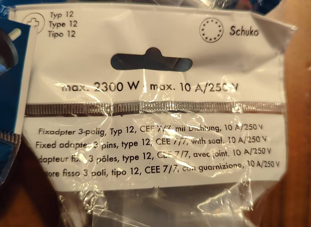 Unità & Adattatore: 4x dreipolige Fixadapter Type12 7/7 – Usato da Zürich venduto da a25_vj72 2