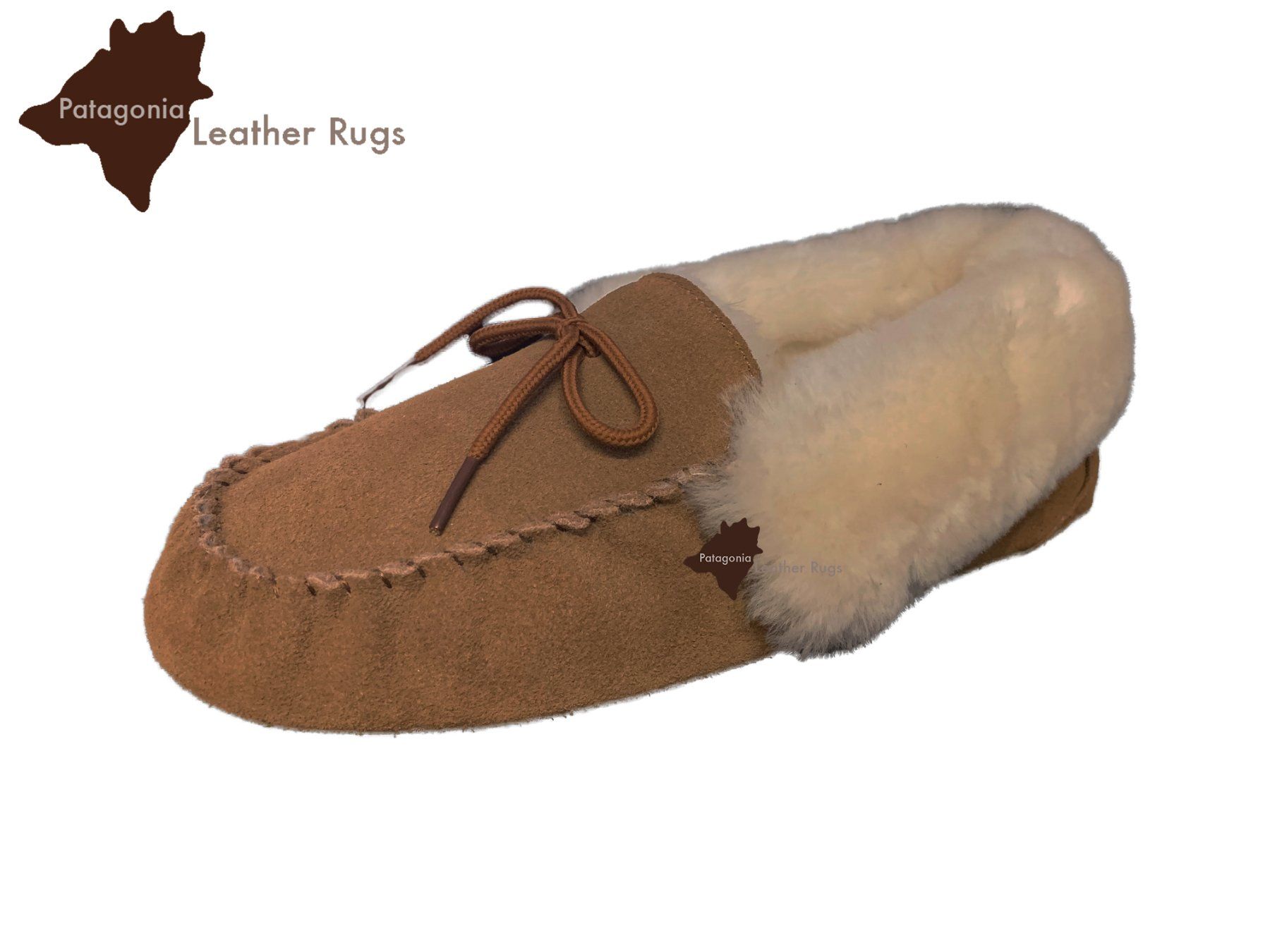 Scarpe da donna: Mit Lammfell gefütterte Leder-Mokassins – Nuovo e nell'imballaggio originale da Arbedo venduto da patagonialeatherrugs 3