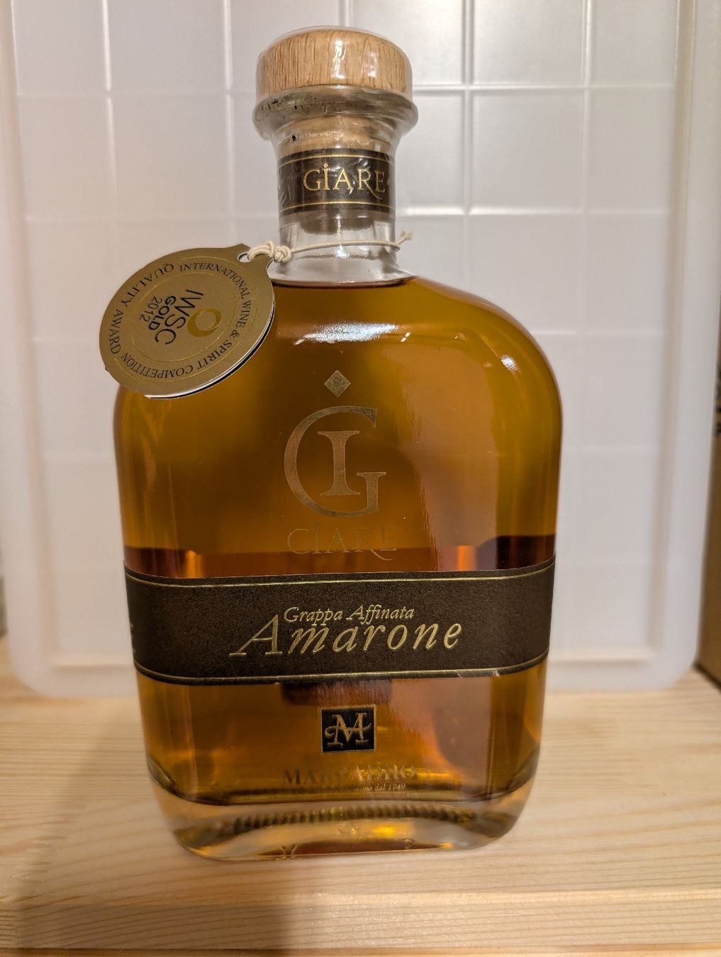 Bevande alcoliche: Marzadro Amarone Grappa – Nuovo e nell'imballaggio originale da Münsingen venduto da Phibe59