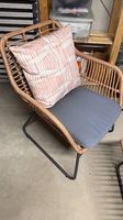 Loungesessel Balkonsessel mit Bistrotisch