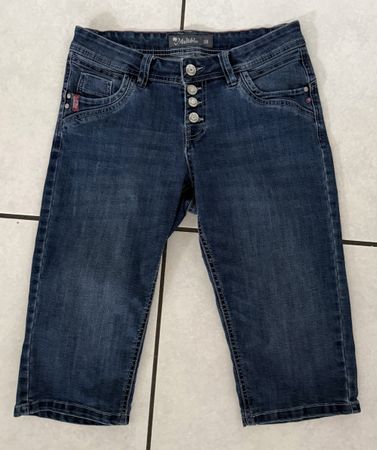 Malibu Capri-Hose Gr. 38 Jeans Denim Sommer Dame