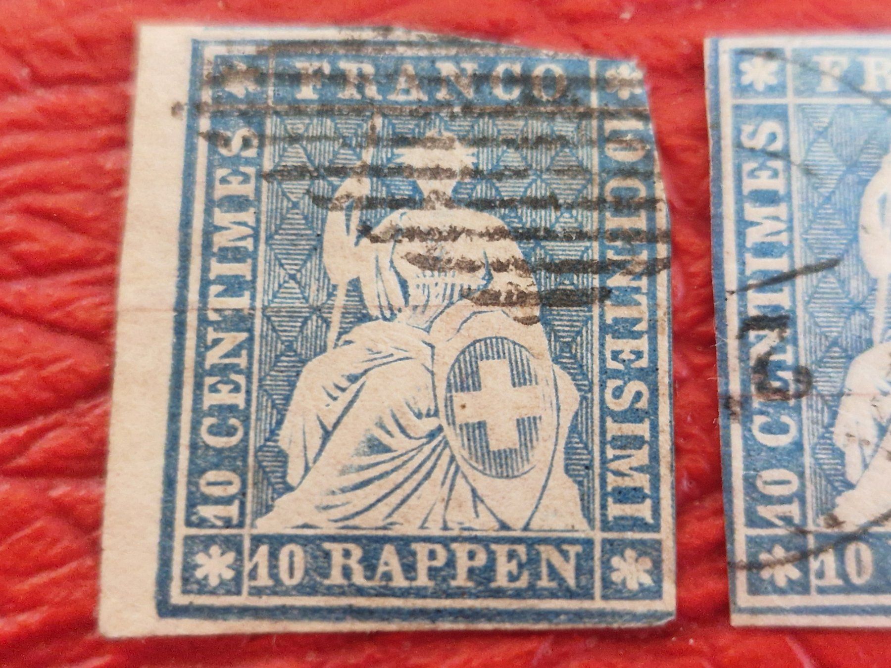 Tous les timbres: Strubel 23E, 2 St., 1x signiert, ab 1.- – D'occasion à Burgdorf par Glossy01 1