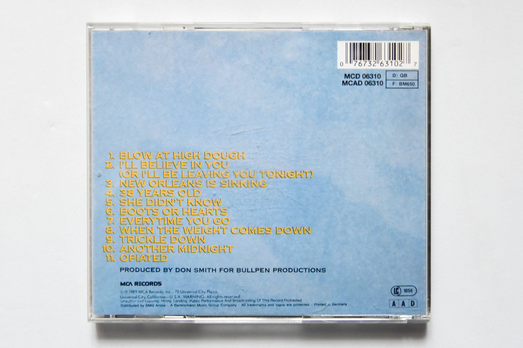 CD: The Tragically Hip - Up To Here – Usato da Belmont-sur-Yverdon venduto da ag97 2
