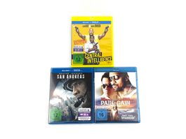 Dwayne Johnson - 3 Blu-ray Film-Bundle - Top Zustand