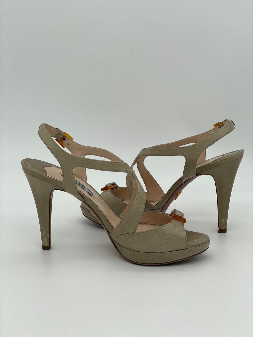 Prada Scarpe da donna: Prada Tortoise Buckle Platform EU 39 – Usato da Zürich venduto da shoe_shop 5