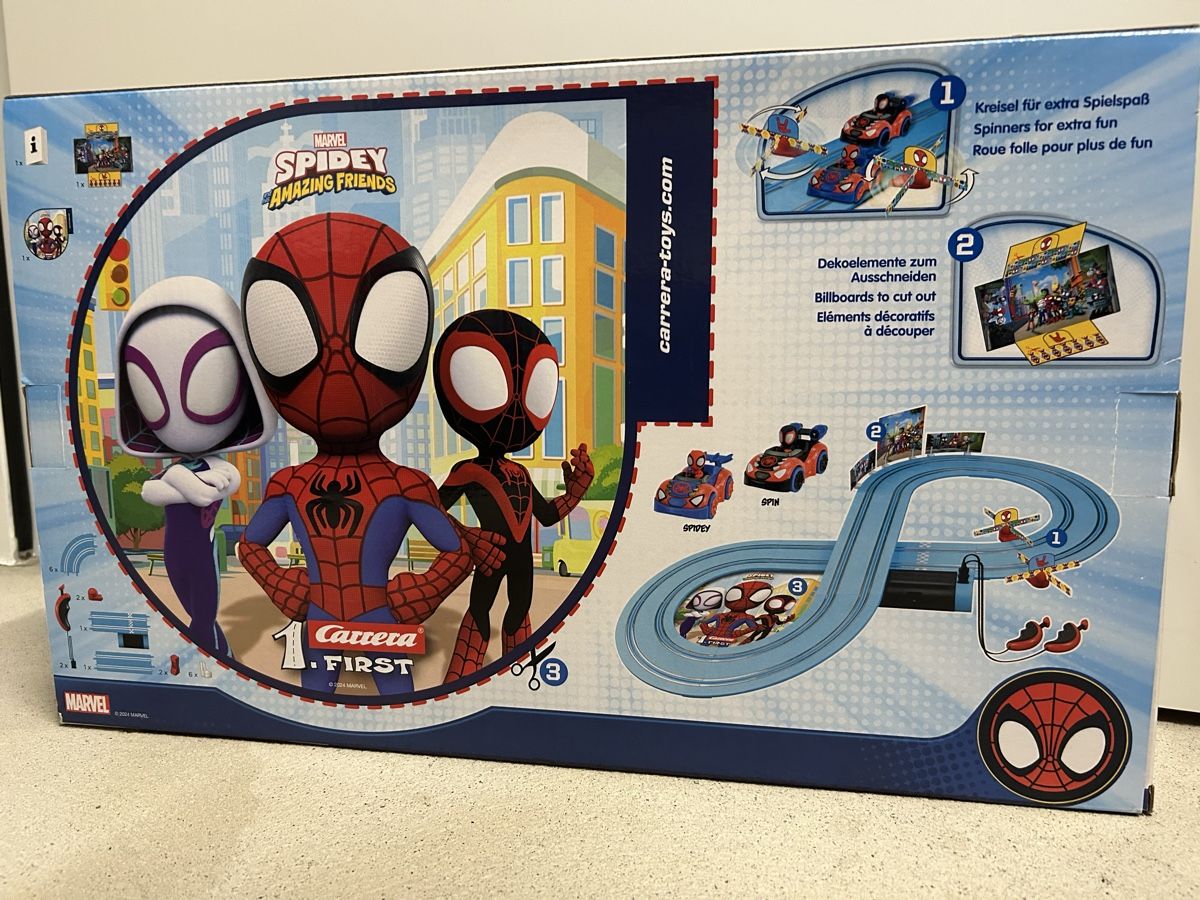 Carrera Giocattoli: Carrera FIRST - Marvel Spidey and His Amazing Friends – Nuovo (secondo la descrizione) da Wetzikon ZH venduto da sheralynn 2