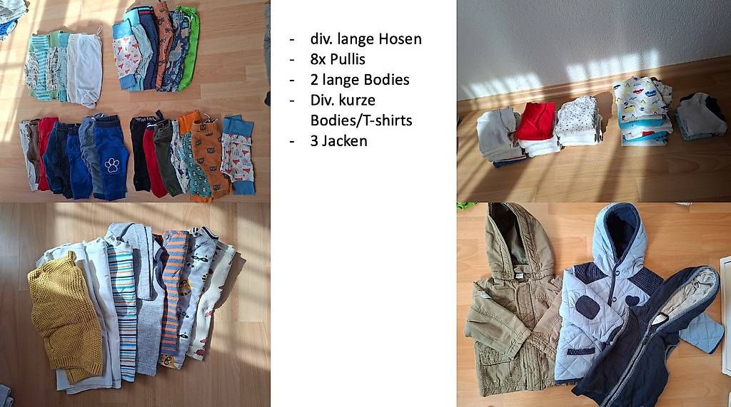 Lotti & Set di vestiti: Kleiderpaket 68/74 – Usato da Glattfelden venduto da SinaM90 2