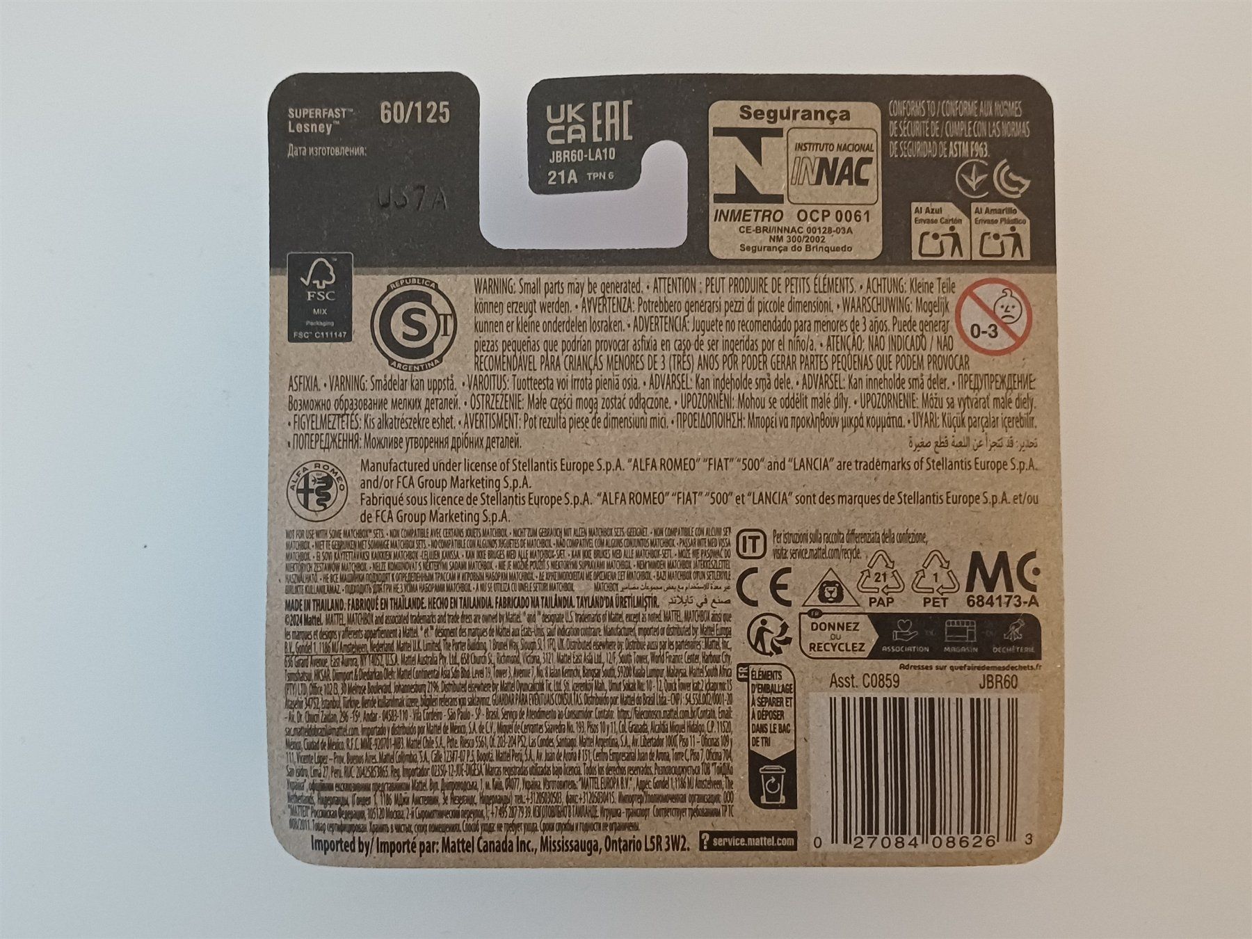 Matchbox Modellini d'auto: Matchbox - Alfa Romeo Duetto – Nuovo e nell'imballaggio originale da Bichwil venduto da Viggen37 4