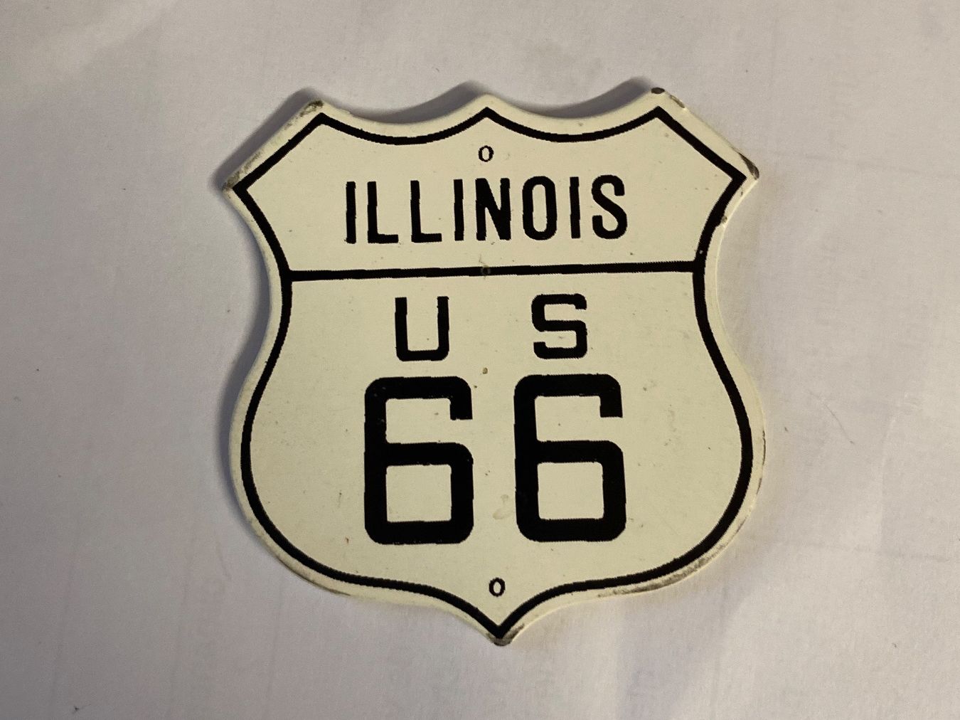 Calamite: Magnet - Route 66 Illinois USA – Usato da Le Brassus venduto da cinema13