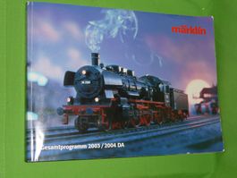 Märklin Katalog Gesamtprogramm 2003/04 184 S. DA(ohne Preis)