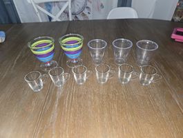 Diverse Gläser