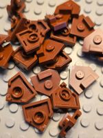 Lego 12x Platte 2×2 (27928) rotbraun