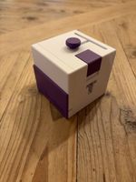 Keebox purple violet Rätselbox Knobel
