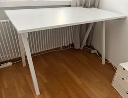 Schreibtisch weiß 120x70