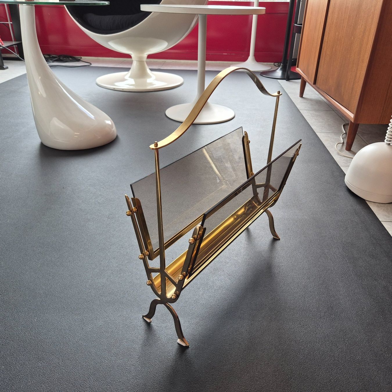 Altro per la casa: Messing Magazin Rack Zeitungsständer Zeitschriftenhalter – Usato da Nottwil venduto da Wondewa-Shop 8