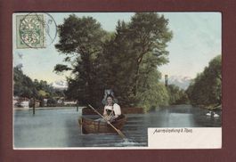 AARMÜNDUNG bei Thun - 1905