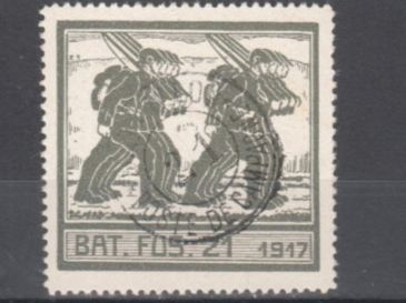 Tutti i francobolli: (1. WK) 2. Division Wi 35 gestempelt – Usato da Bürglen TG venduto da StampGraf