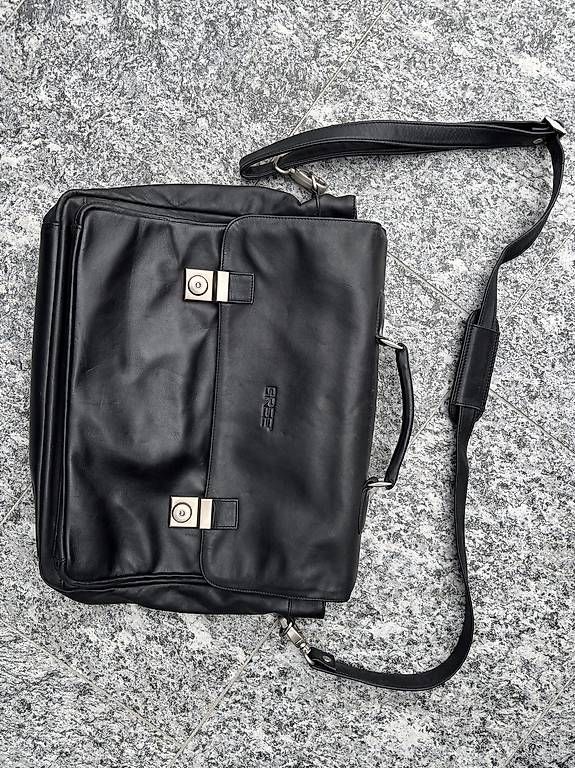 Valigie & Borse: Businesstasche, chic, Leder schwarz  – Usato da St. Gallen venduto da chr_nj9b