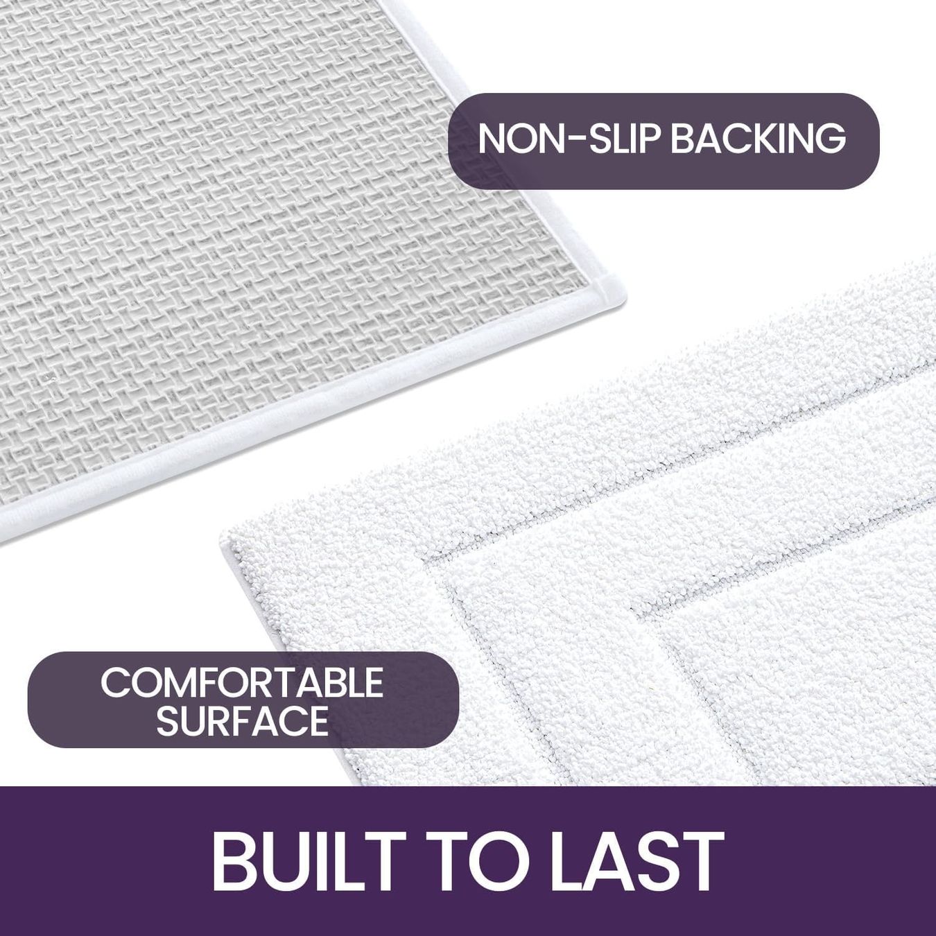Tappetini fitness: Badezimmerteppich 60 x 110 cm – Nuovo e nell'imballaggio originale da Nuglar venduto da SaleRitter 3
