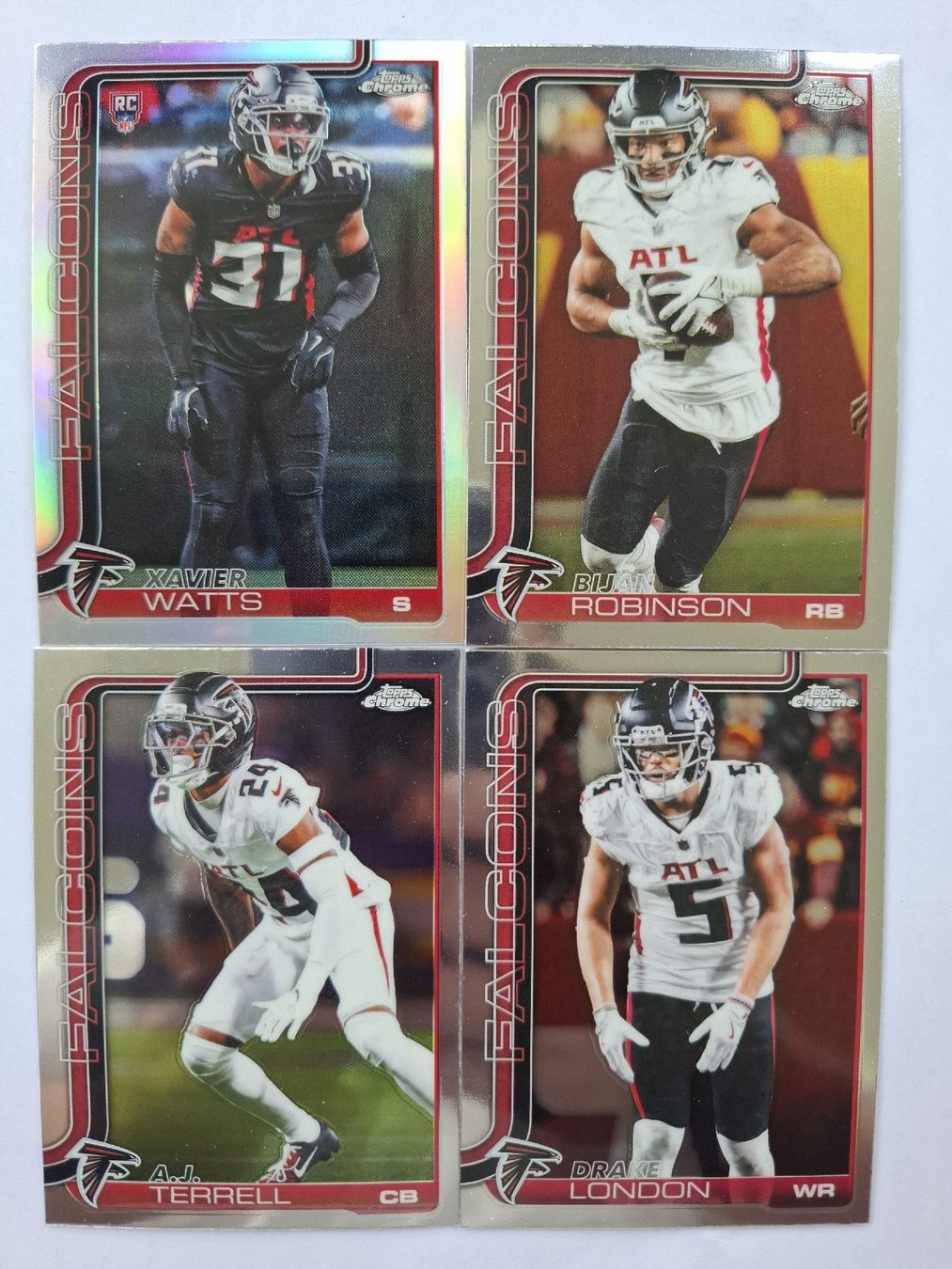 Topps Carte collezionabili: Topps NFL Atlanta Falcons Bundle – Nuovo (secondo la descrizione) da Uznach venduto da Dennis.kuster
