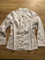 Kochjacke Frauen weiss mit Knopfleiste Grösse M neu
