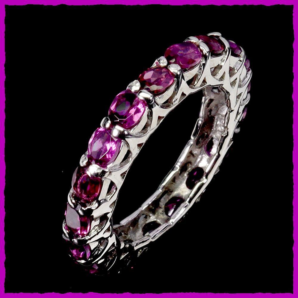 Anelli: Rhodolith Garnet Ringe 925 Silber – Nuovo e nell'imballaggio originale da Oberglatt ZH venduto da Goldfee1 3