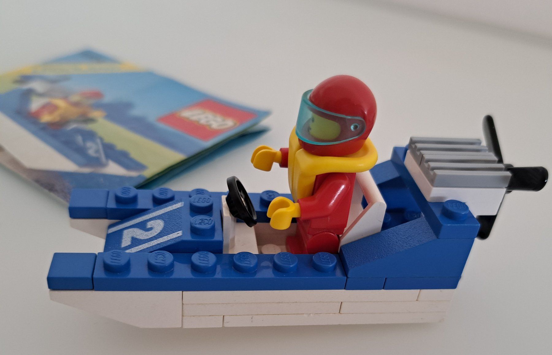 Lego Giocattoli: Legoland LEGO 6508 - Rennboot - Speedboot    Komplett – Usato da Langendorf venduto da thesi246 2