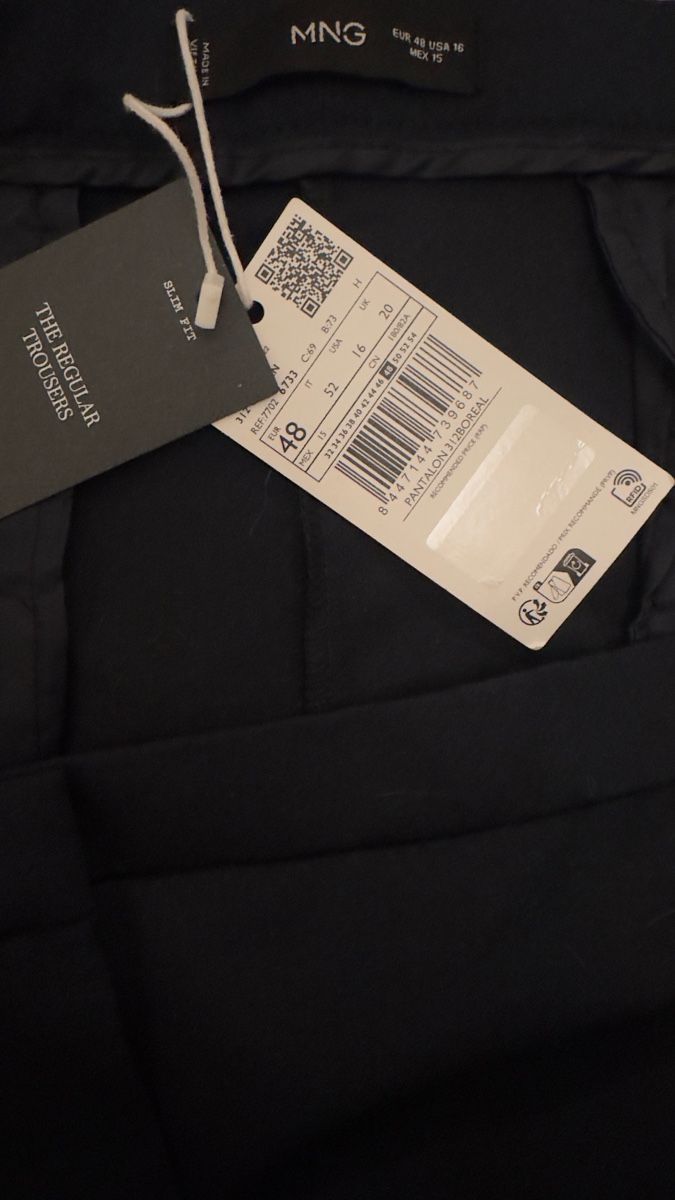Mango Pantaloni: Pantalon de costume slim Mango neuf – Nuovo e nell'imballaggio originale da Lausanne venduto da Magic1900 3