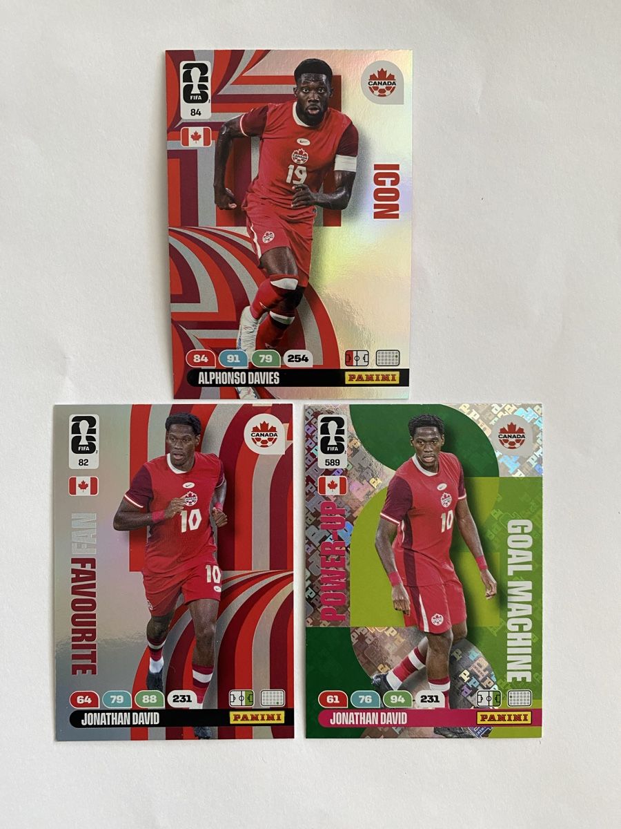 Panini Carte collezionabili: Panini Canada Alphonso Davies und Jonathan David - Set! – Nuovo (secondo la descrizione) da Zürich venduto da Nini0926