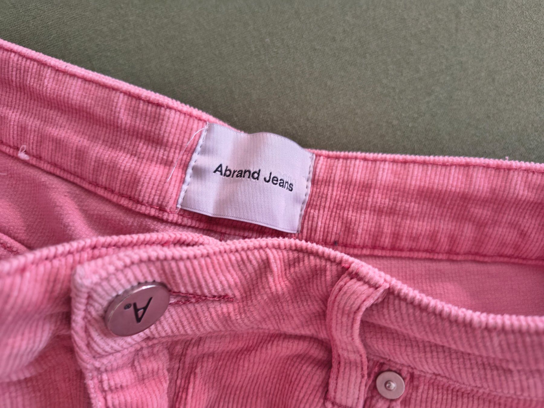 Pantaloni: Schlaghose Cord pink, Grösse 38/40 – Usato da Bülach venduto da beans94 3