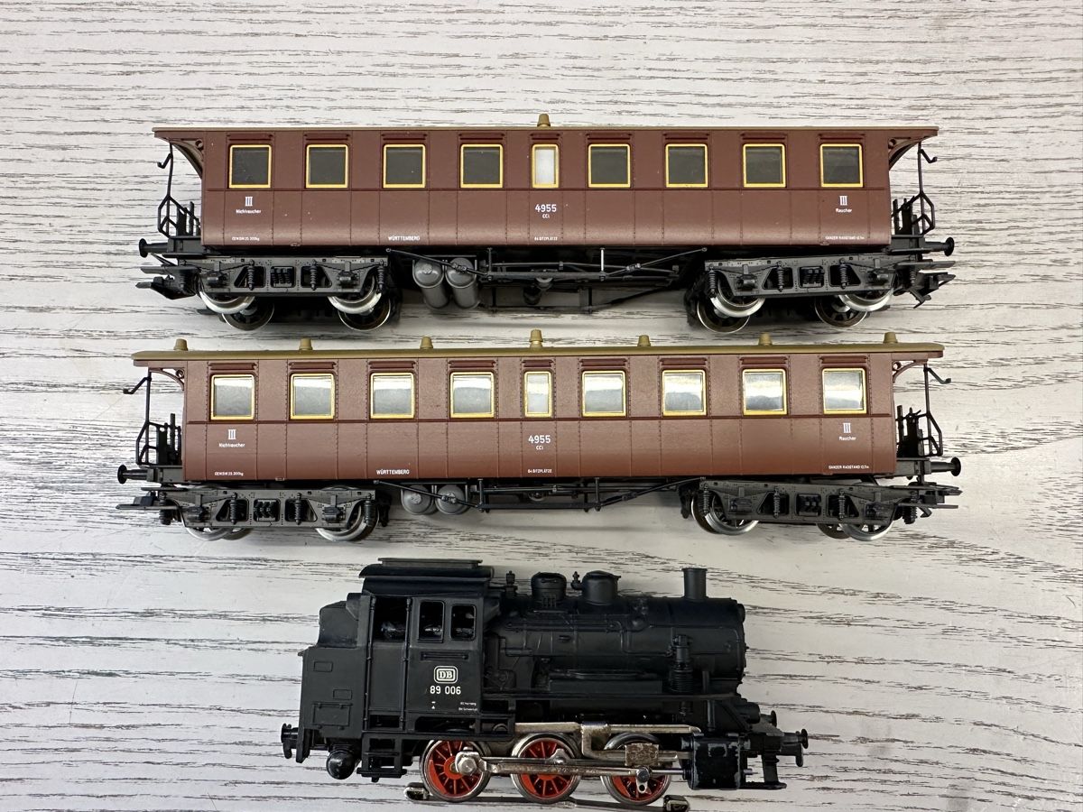 Märklin Modellini di ferrovie: Märklin 3000 DB BR 89 Personenzug – Usato da Lupsingen venduto da New-Haven 2
