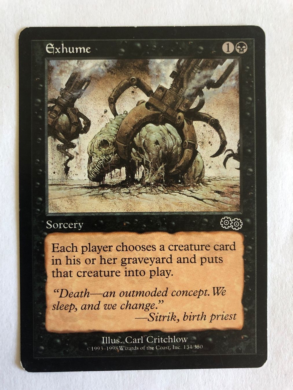 Magic The Gathering Carte collezionabili: MTG - Exhume - #direktkauf – Usato da Basel venduto da Melchior5