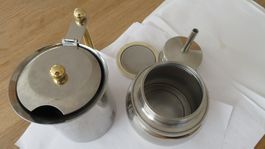 Espressokocher von GB für 10 Espressotassen