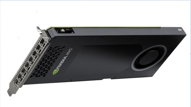 Nvidia Schede grafiche: NVIDIA NVS 810 (für 8 Monitore!) – Usato da Unterterzen venduto da x0x
