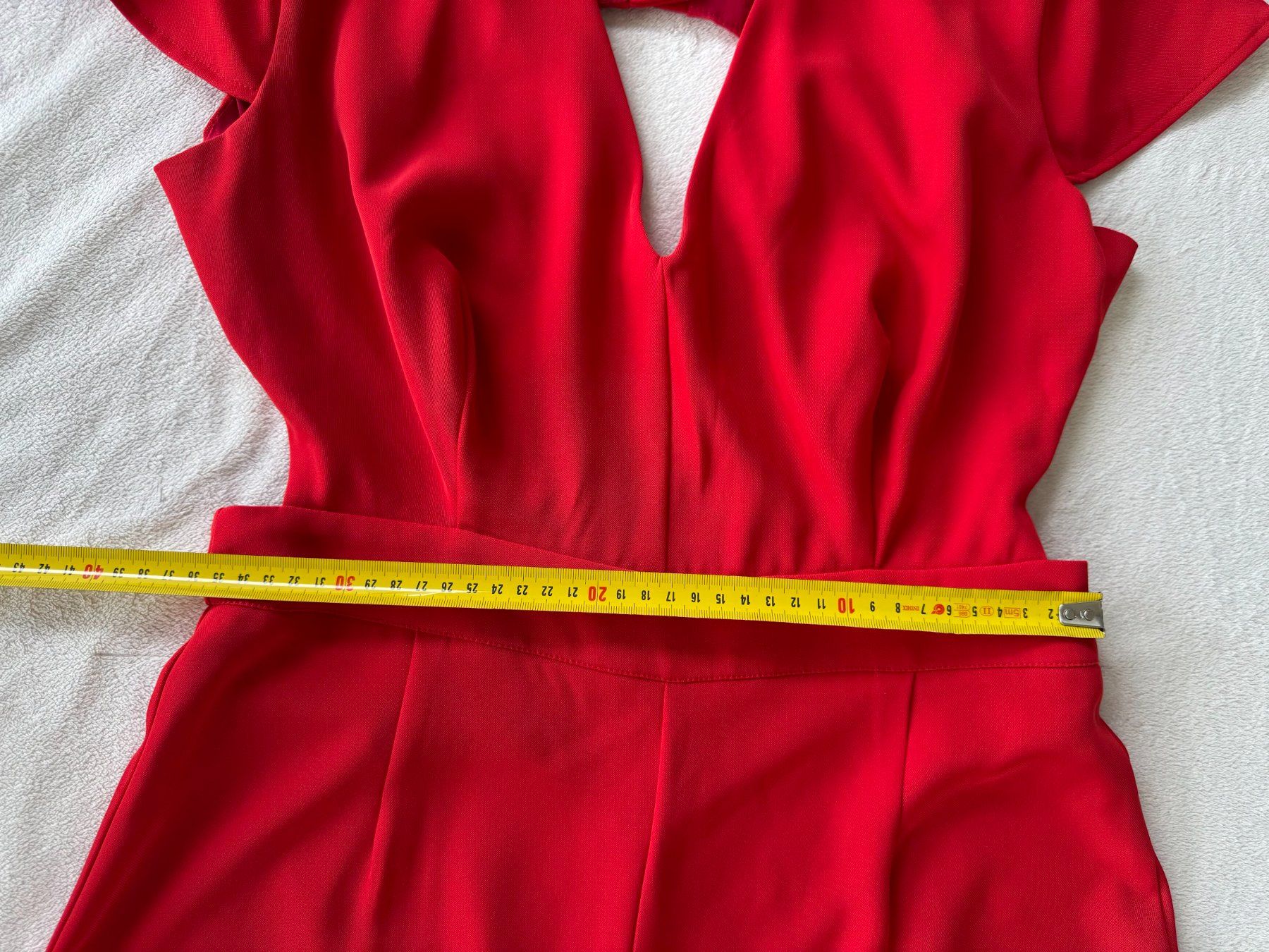 Jumpsuits: Roter Jumpsuit mit weitem Bein – Gebraucht aus Wettingen von ObradovicJelena 3