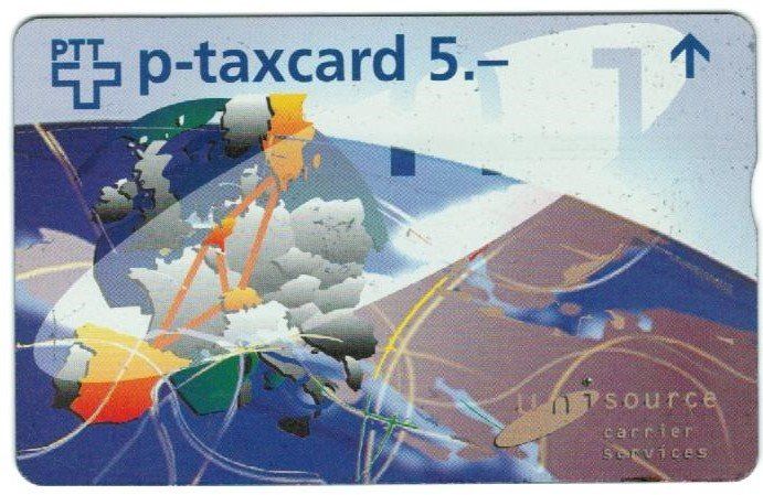 Schede telefoniche: Taxcard V-106 Unisource – Usato da Zürich venduto da Tolima194