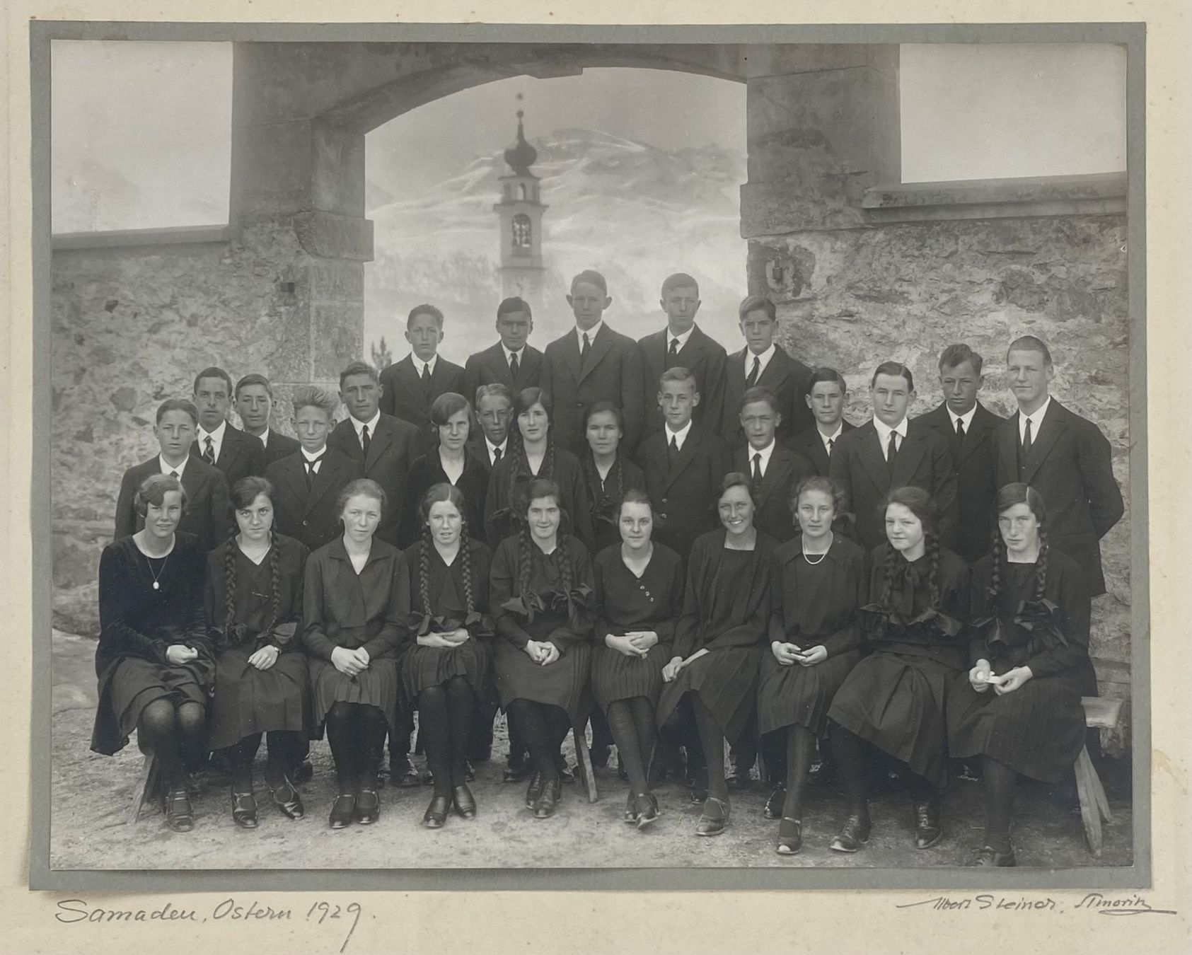 Foto & Immagini: Albert Steiner - Samedan, Ostern 1929 – Usato da Basel venduto da bigmbh