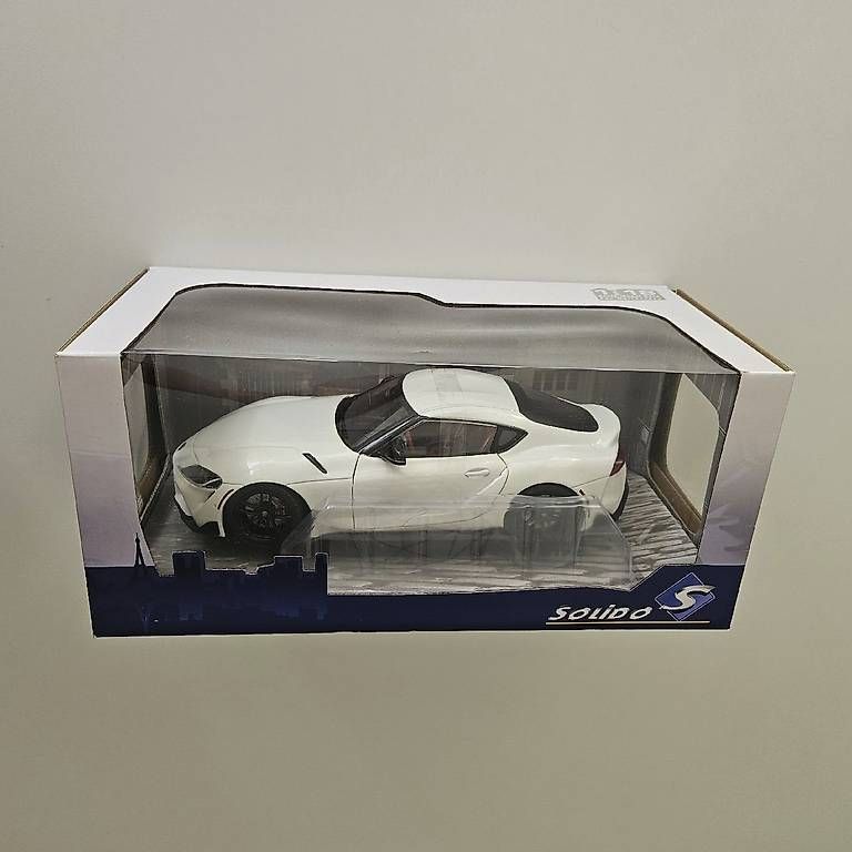 Toyota Modellini d'auto: Solido - Toyota GR Supra 1/18 – Nuovo e nell'imballaggio originale da Lucens venduto da AFPT