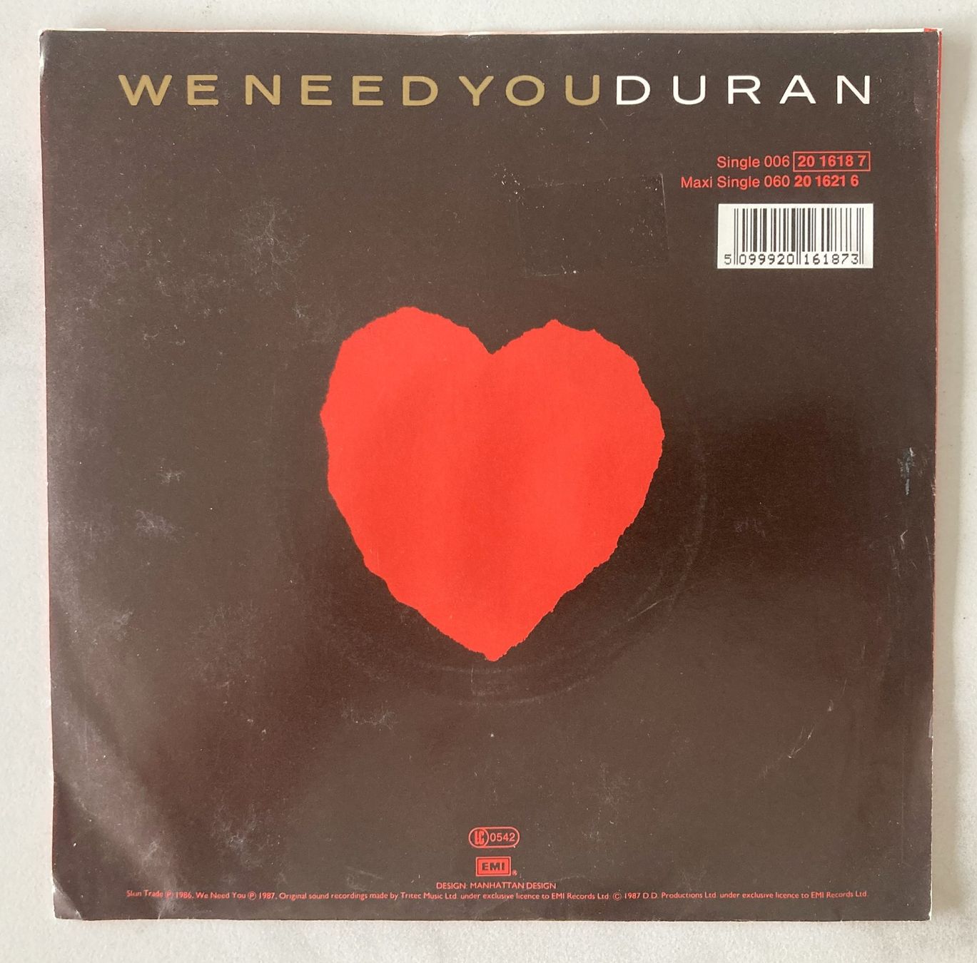 Schallplatten: DURAN DURAN - SKIN TRADE – Gebraucht aus Bottens von hotter-than-hell 1