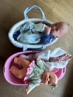 2 Puppen (1 spricht) inklusive Zubehör 