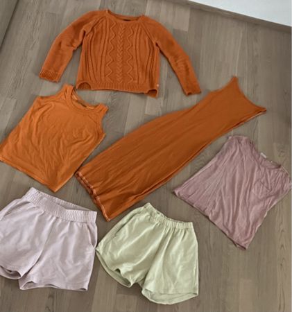 Marken Baumwollkleider-Paket Gr. S in schönen Sommerfarben