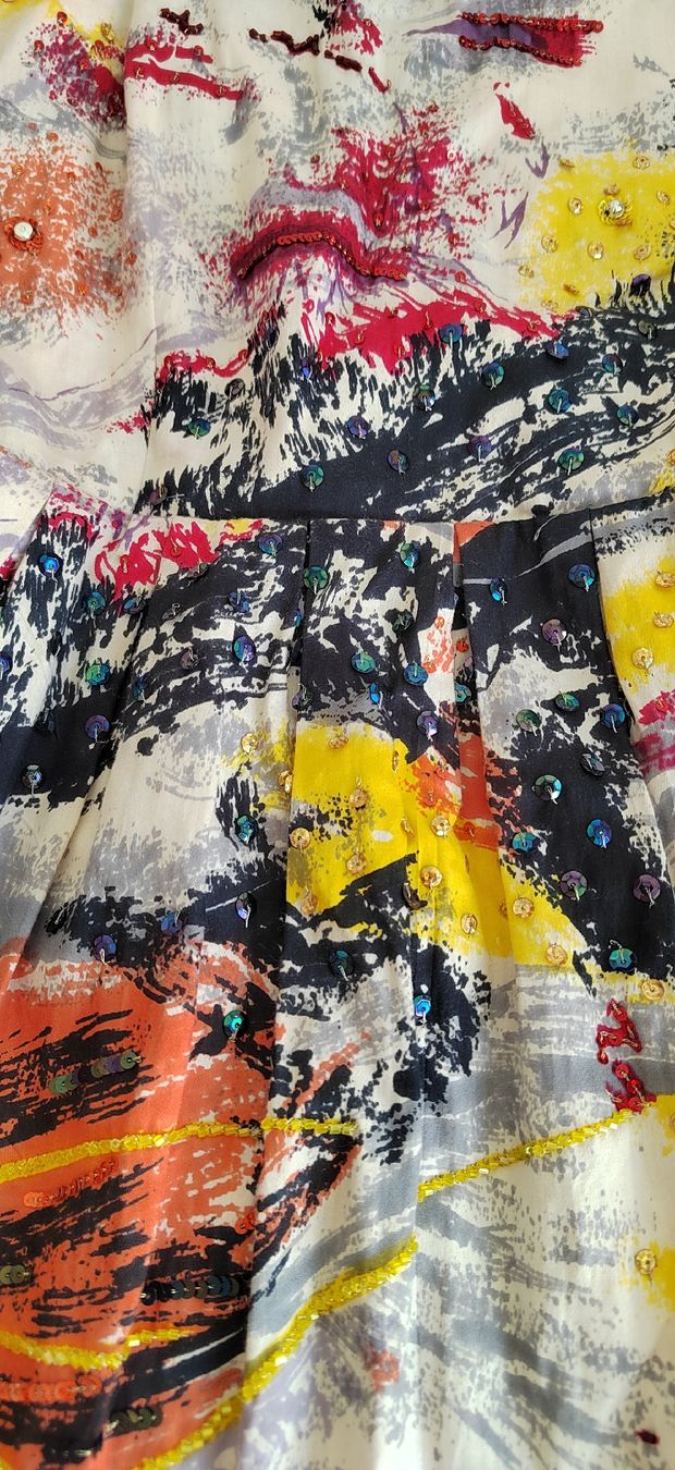 Vestiti: Robe d'été chic et unique, multicolore, taille 36 – Usato da Lausanne venduto da Kitty_Friperie 7