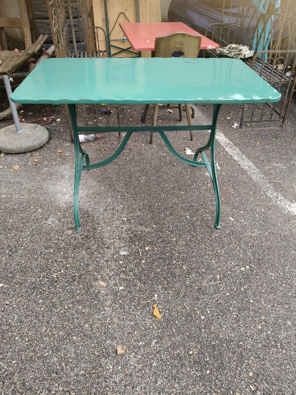 Tavoli: Garten Tisch H75 B70x120cm – Usato da Zwingen venduto da inf_2blh 1