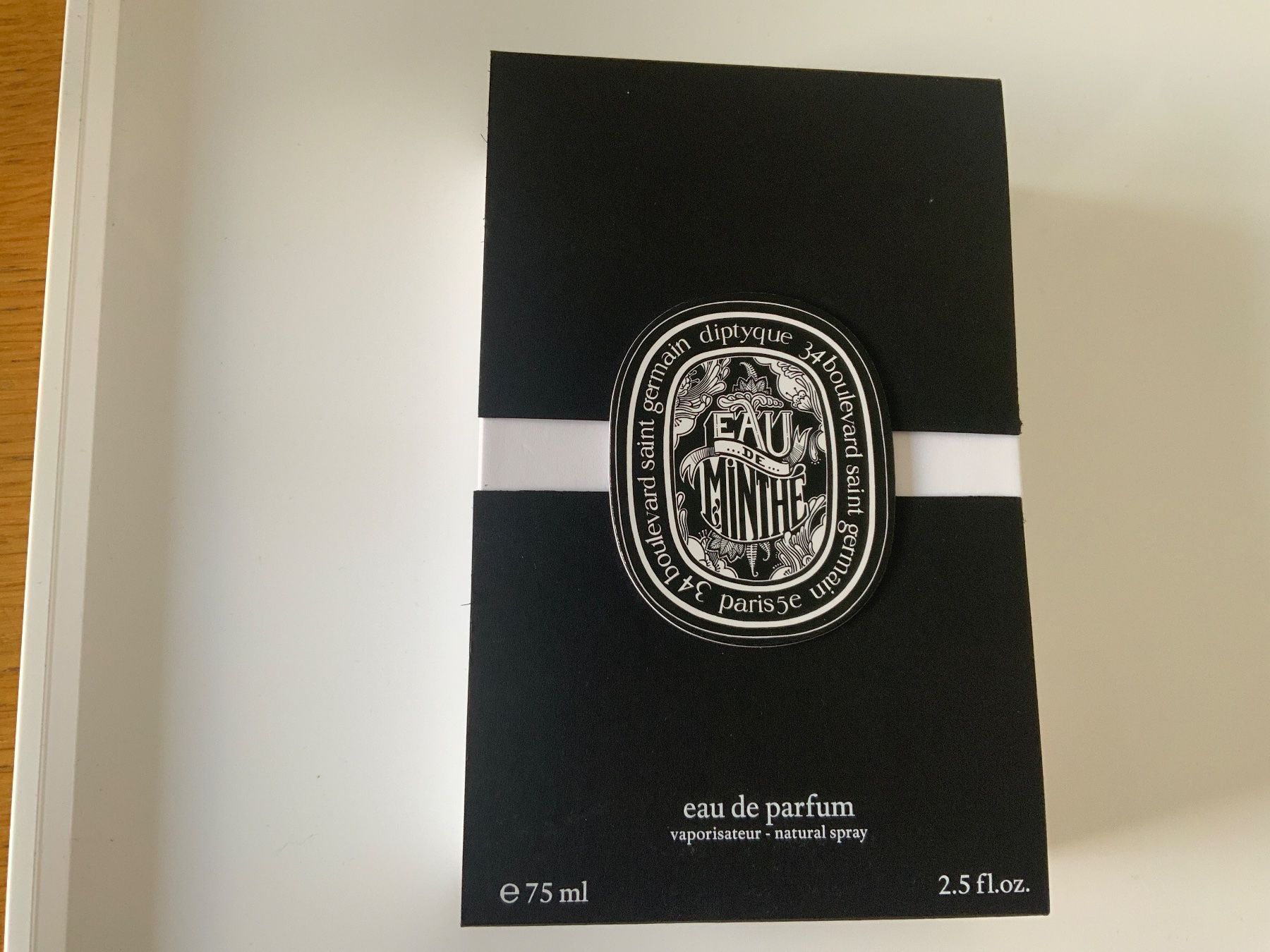 Diptyque Parfum & Eau de Toilette: Diptyque - Eau de Minthe, eau de parfum 75 ml – Neu (gemäss Beschreibung) aus Euthal von Parfumgirl 1