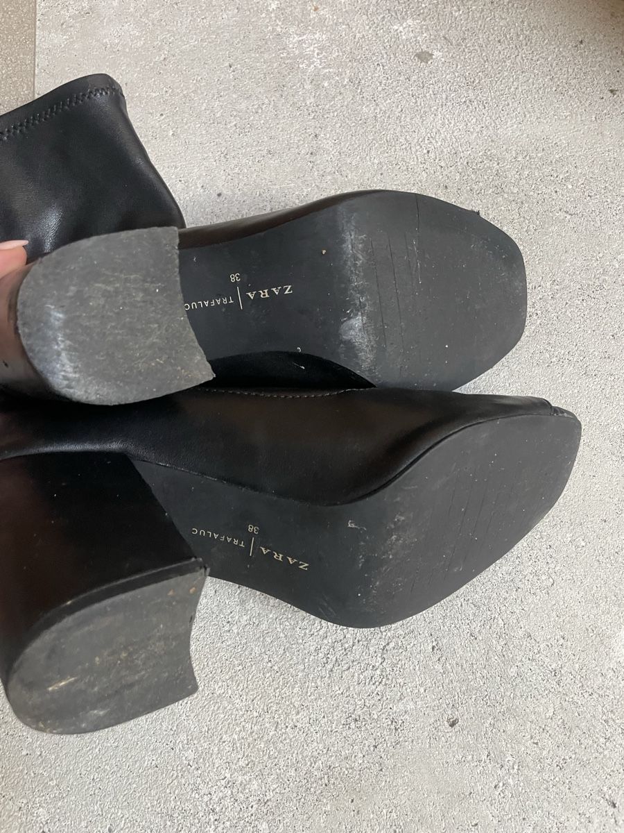 Zara Scarpe da donna: ALLES RAUS Sexy Peep-Toe Stiefel – Usato da Kloten venduto da simones.thriftshop 7