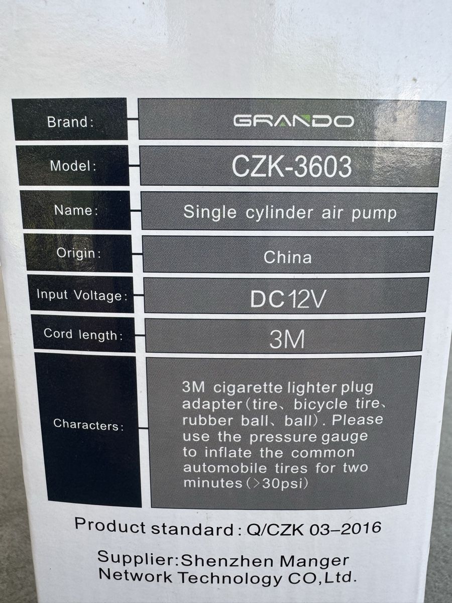 Compressori: Mobiler Kompressor mit Digitalanzeige – Nuovo (secondo la descrizione) da Embrach venduto da Mako14 1