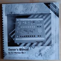 DJ Marius No. 1 Vinyl Owner's Manual 2001