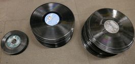 Grosse Sammlung loser Platten