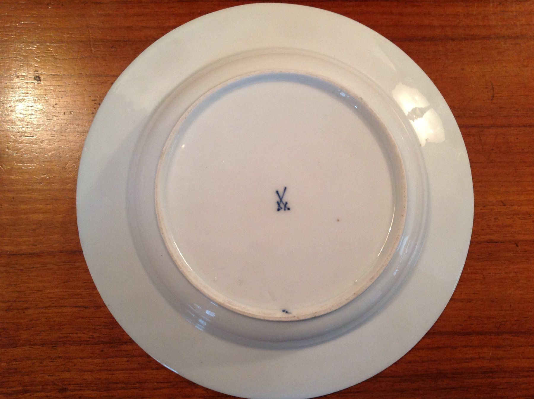 Piatti: Assiette meissen - 22 cm – Usato da Vuiteboeuf venduto da broticaire 3